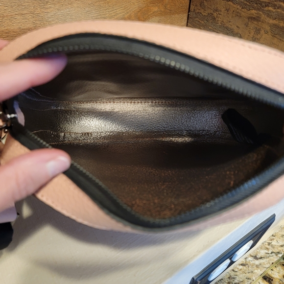 NWT Botkier Chelsea Camera/Crossbody Bag In Rossa Pink Leather - Picture 8 of 8